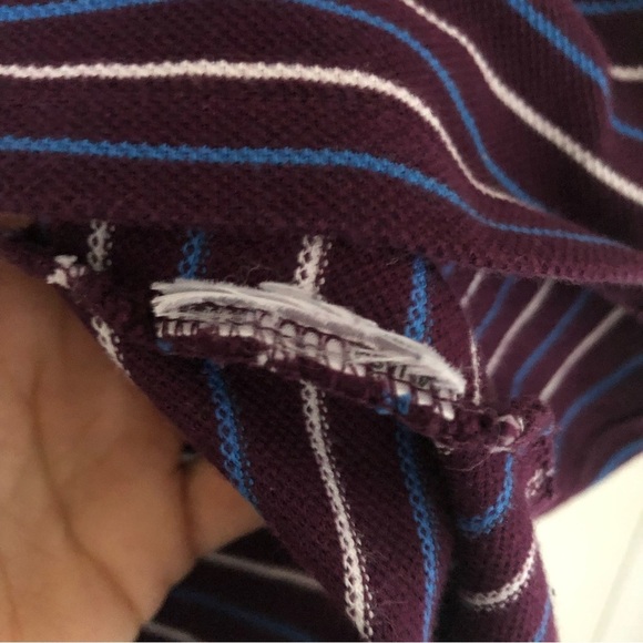 Uniqlo Striped Polo Shirt - Picture 3 of 8